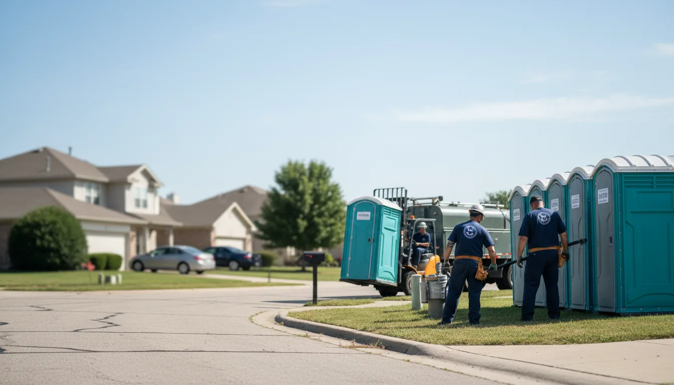 Porta Potty Rental in Colony, OK near me